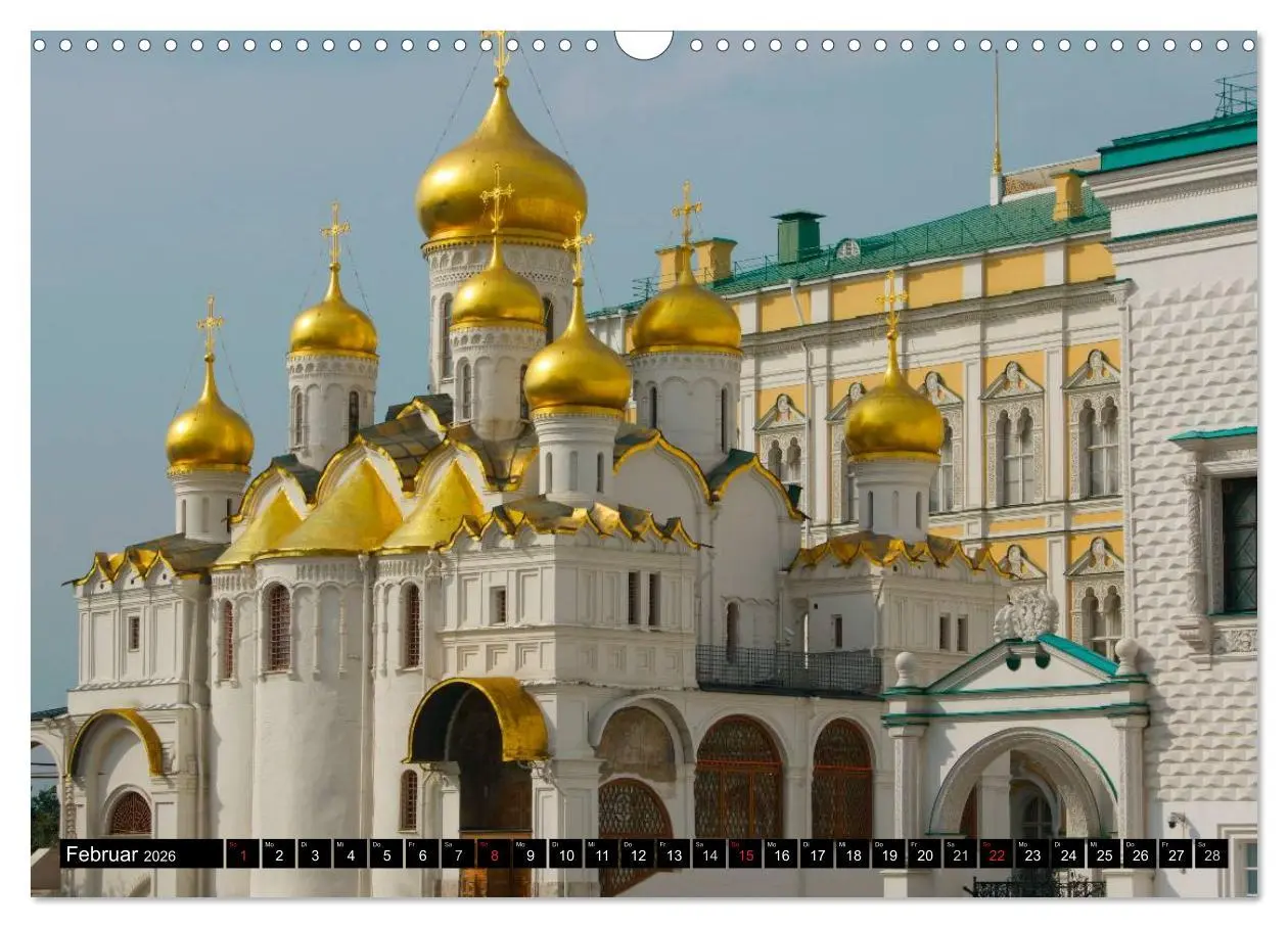 Bild: 9783516117554 | Flussfahrt Moskau - St. Petersburg (Wandkalender 2026 DIN A3 quer),...