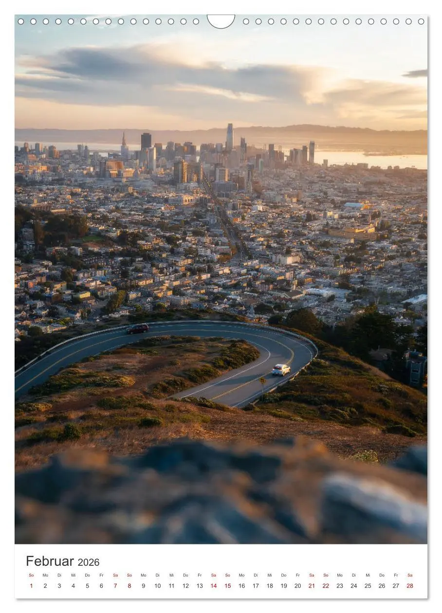 Bild: 9783516357554 | San Francisco - Cable Cars, Golden Gate Bridge und Lombard Street...