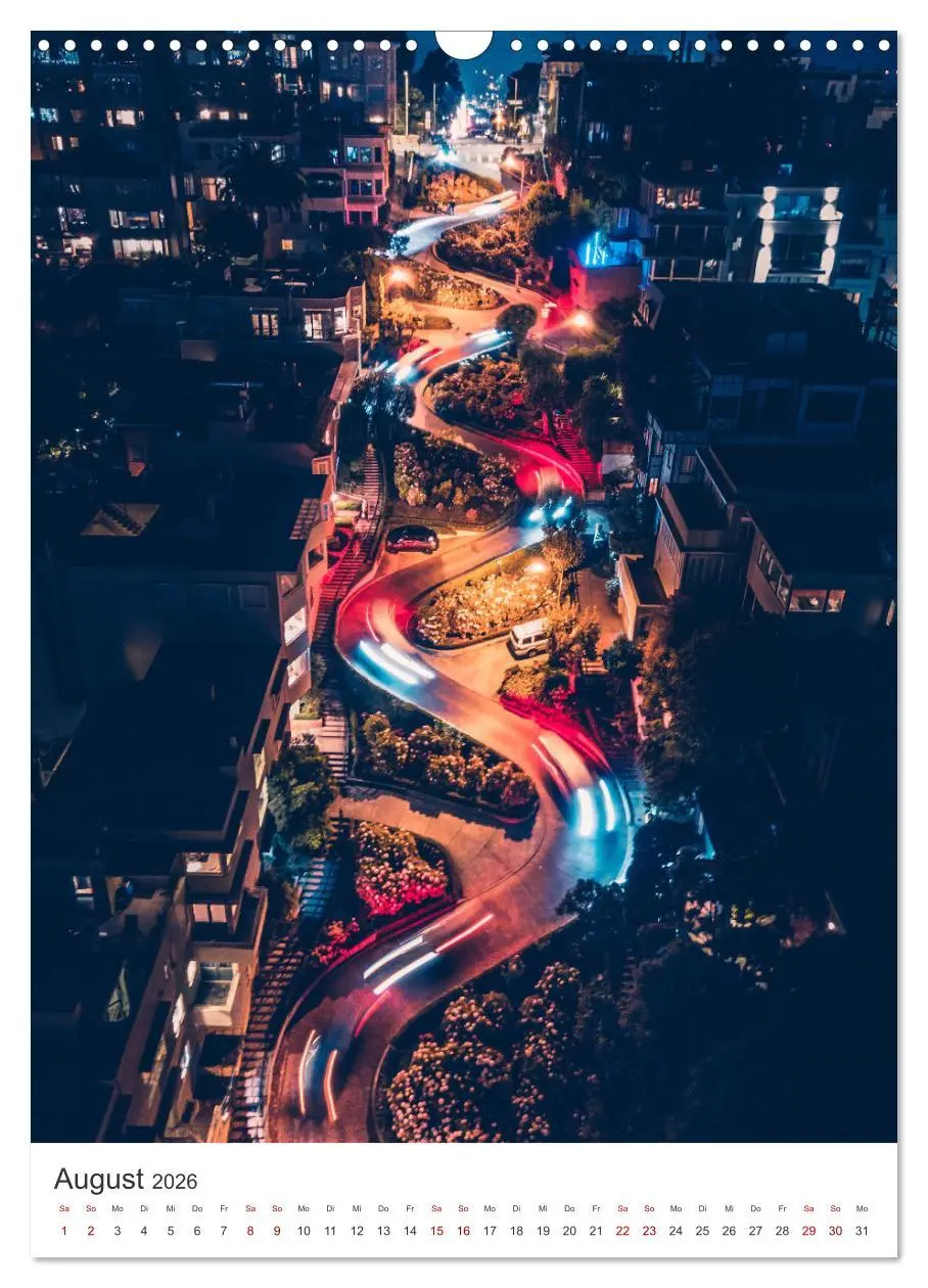 Bild: 9783516357554 | San Francisco - Cable Cars, Golden Gate Bridge und Lombard Street...