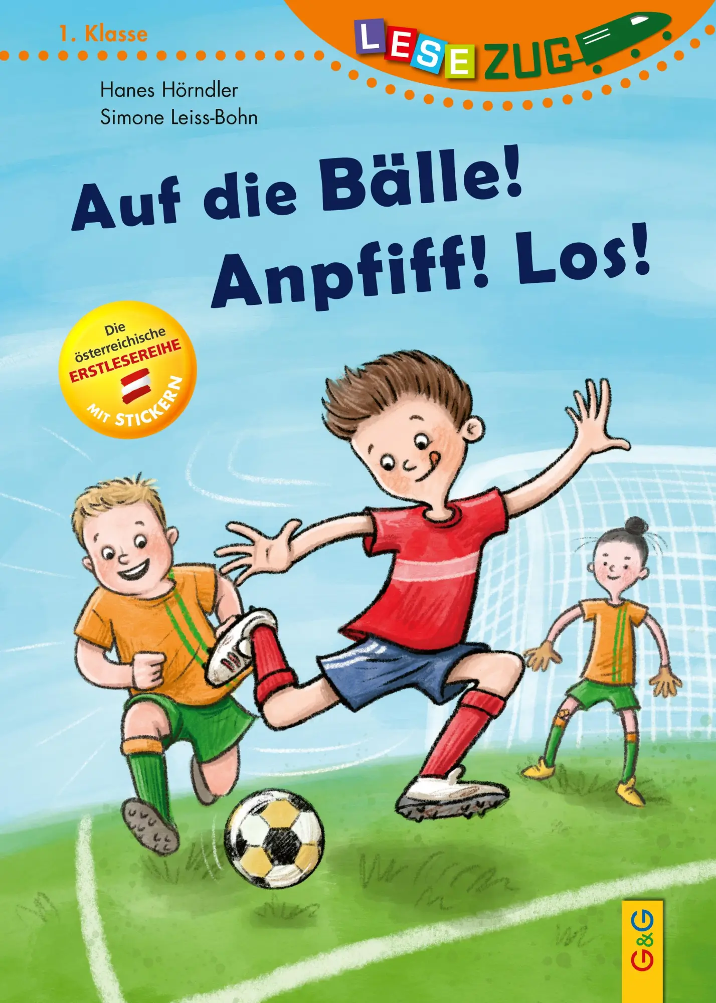 Cover: 9783707427554 | LESEZUG/1. Klasse: Auf die Bälle! Anpfiff! Los! | Hannes Hörndler