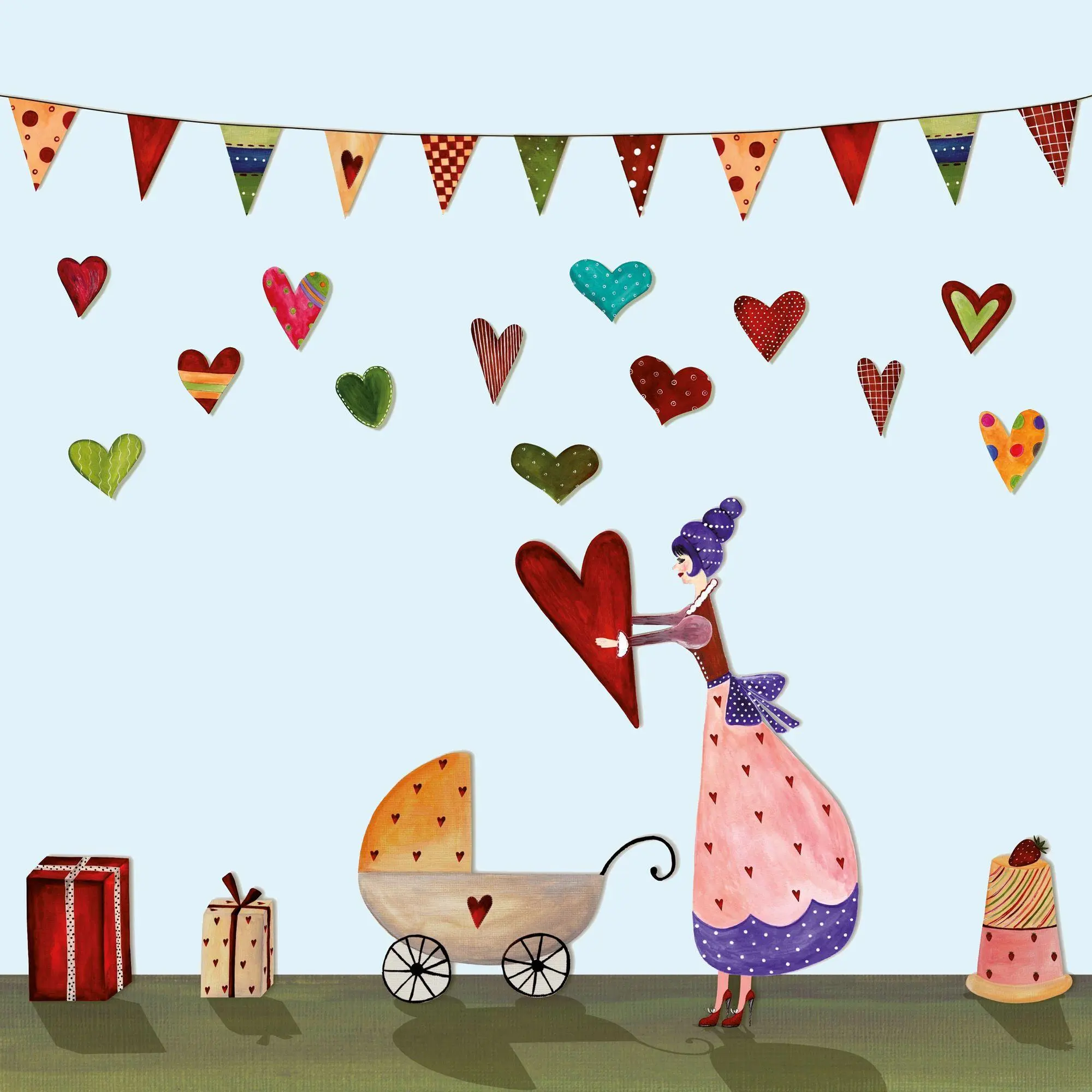 Bild: 9783959297554 | Farben der Freude / Colours of Joy - Familienplaner 2027 | Kalender
