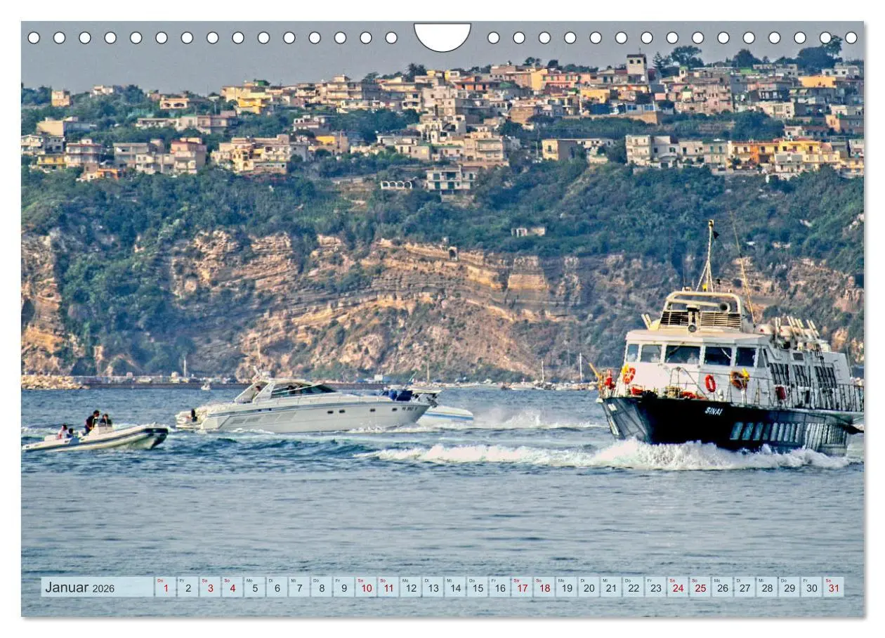 Bild: 9783457637654 | Procida, das andere Capri (Wandkalender 2026 DIN A4 quer), CALVENDO...