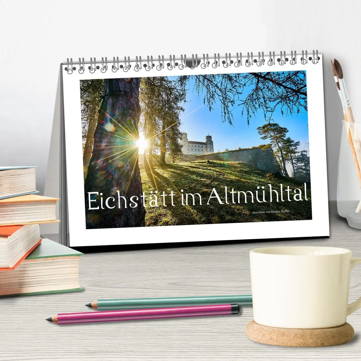 Bild: 9783457707654 | Eichstätt im Altmühltal (Tischkalender 2026 DIN A5 quer), CALVENDO...