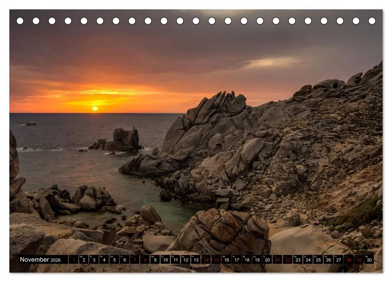 Bild: 9783457877654 | Wildes Sardinien 2026 (Tischkalender 2026 DIN A5 quer), CALVENDO...