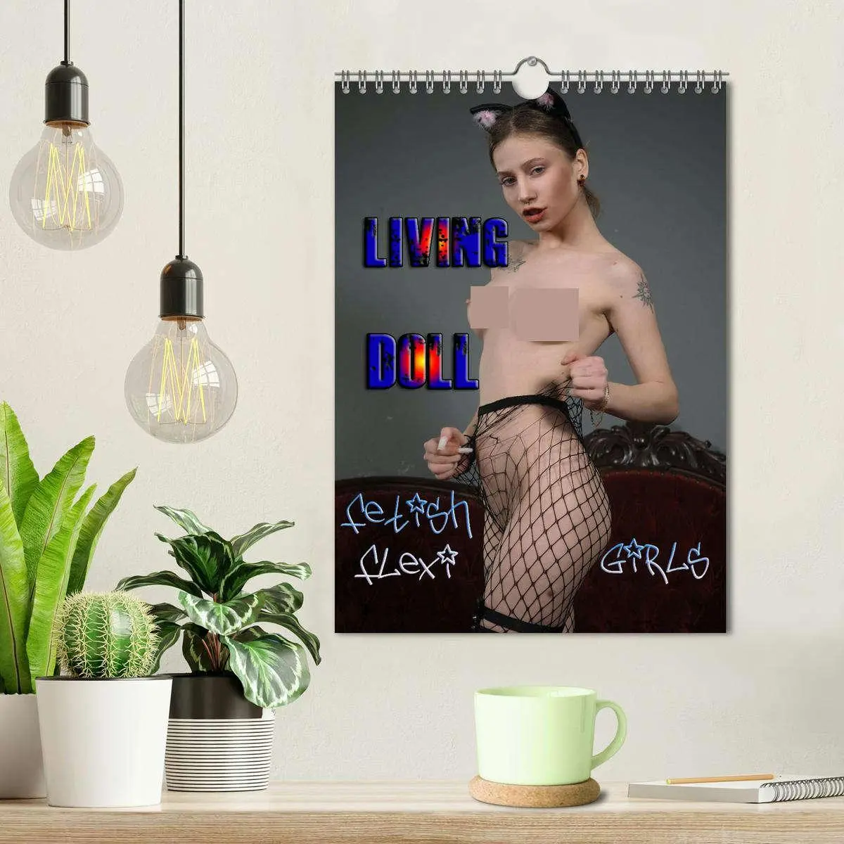Bild: 9783516347654 | Living Doll - Fetish Flexi Girls (Wandkalender 2026 DIN A4 hoch),...