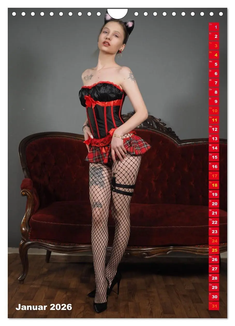 Bild: 9783516347654 | Living Doll - Fetish Flexi Girls (Wandkalender 2026 DIN A4 hoch),...