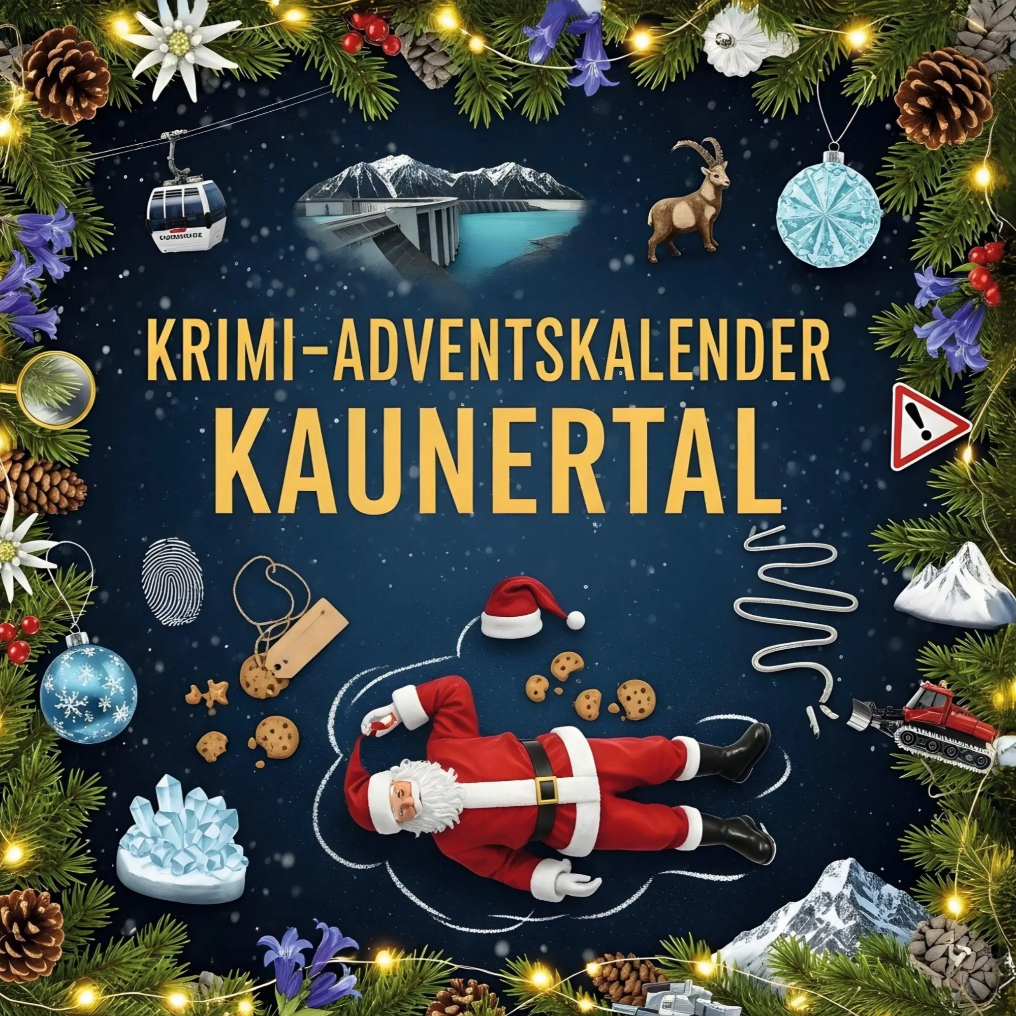 Cover: 9783695307654 | Der Krimi-Adventskalender Kaunertal | Mordsverdächtig in 24 Akten