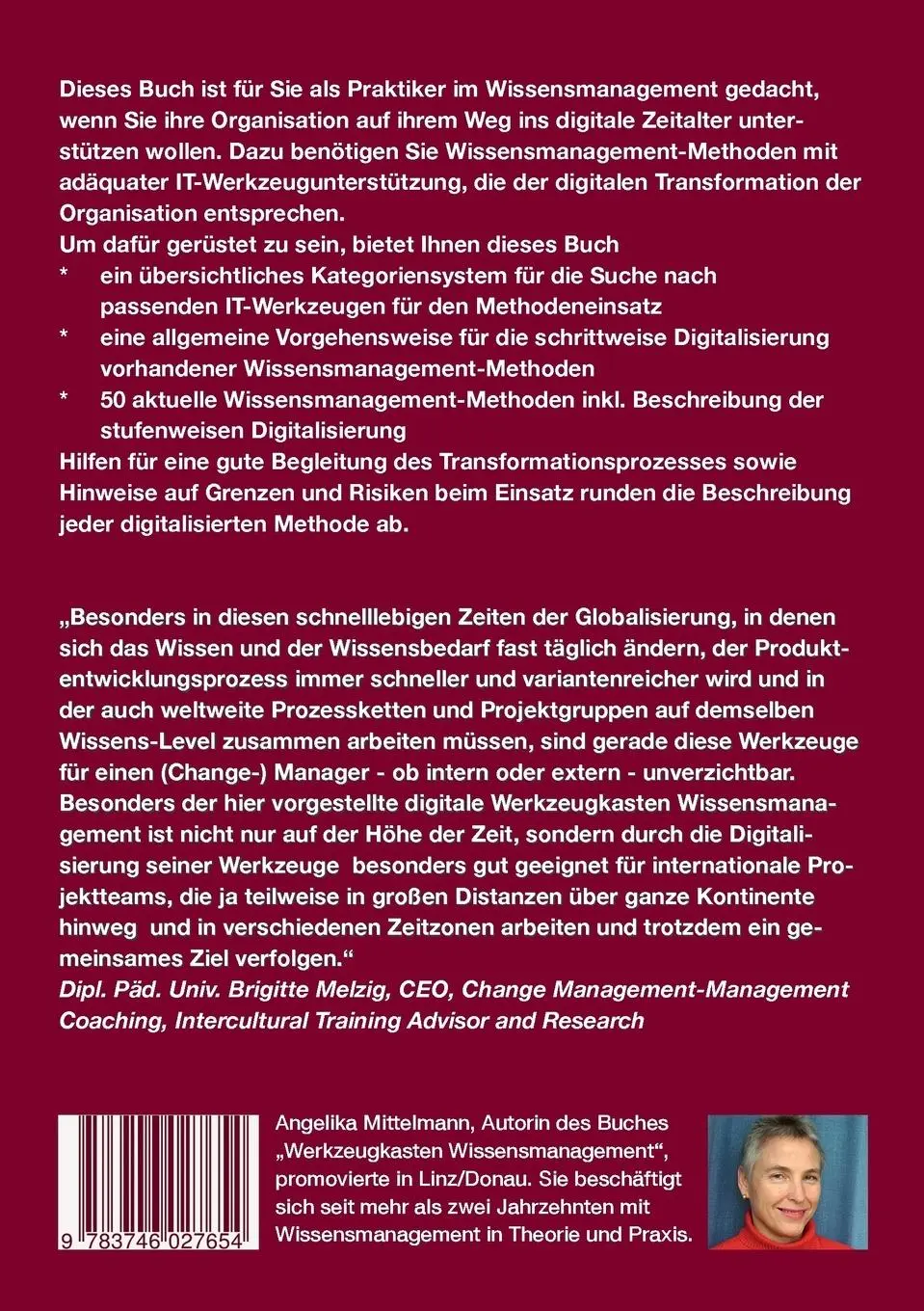 Rückseite: 9783746027654 | Wissensmanagement wird digital | Angelika Mittelmann | Taschenbuch