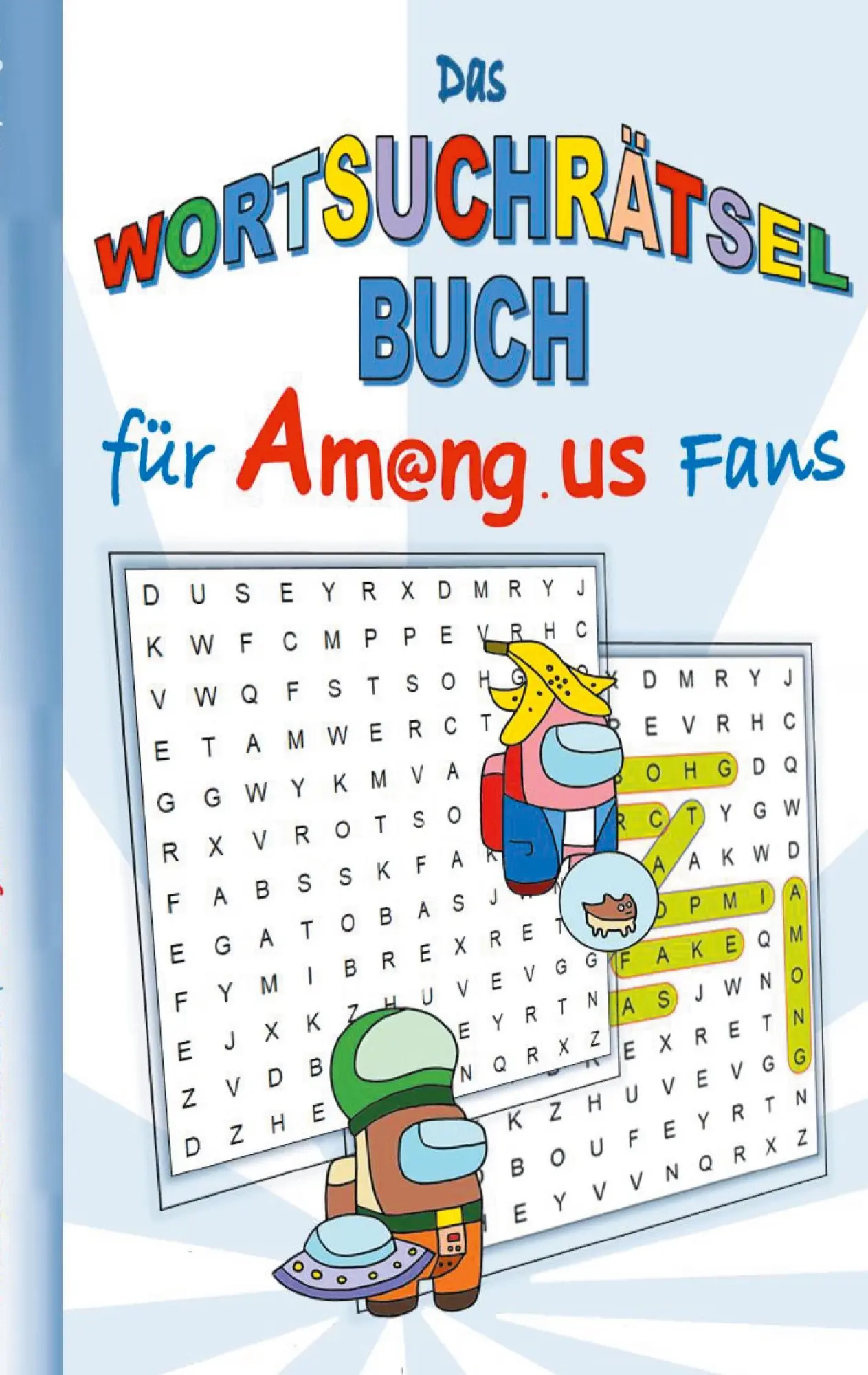 Cover: 9783752657654 | Das Wortsuchrätsel Buch für Am@ng.us Fans | Ricky Roogle | Taschenbuch