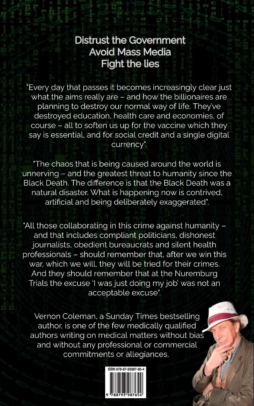Rückseite: 9788793987654 | COVID-19 | THE FRAUD CONTINUES | Vernon Coleman | Taschenbuch | 2023