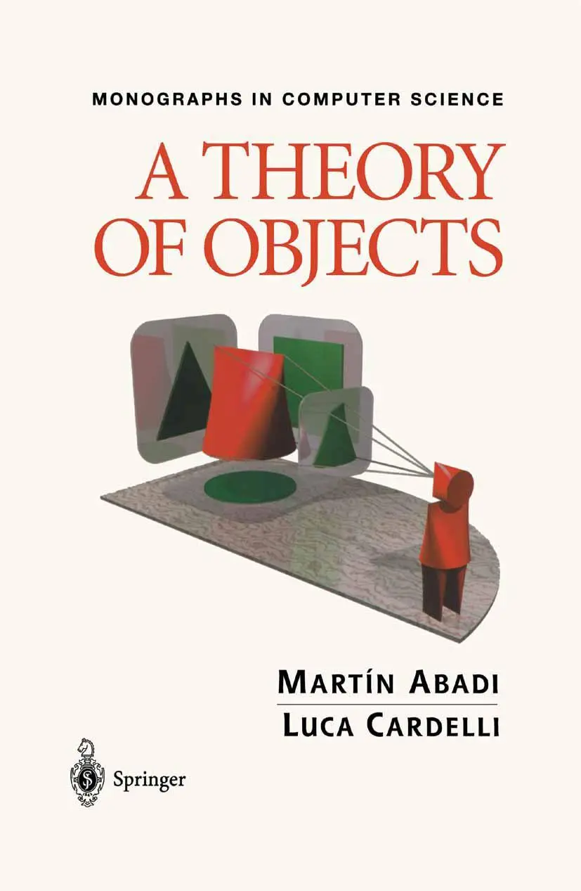Cover: 9780387947754 | A Theory of Objects | Luca Cardelli (u. a.) | Buch | xiii | Englisch