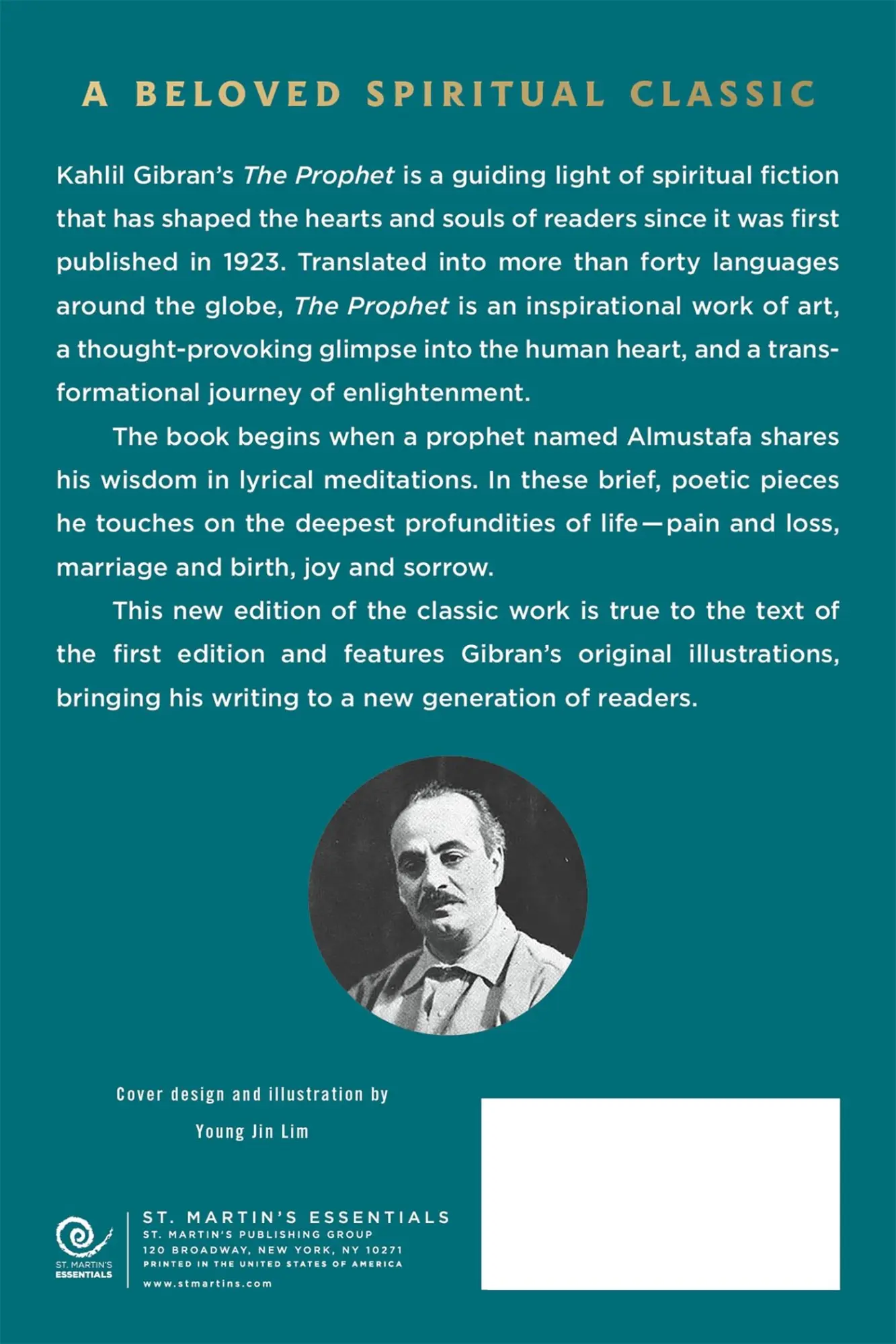 Rückseite: 9781250817754 | Prophet | The Complete Original Edition | Kahlil Gibran | Taschenbuch