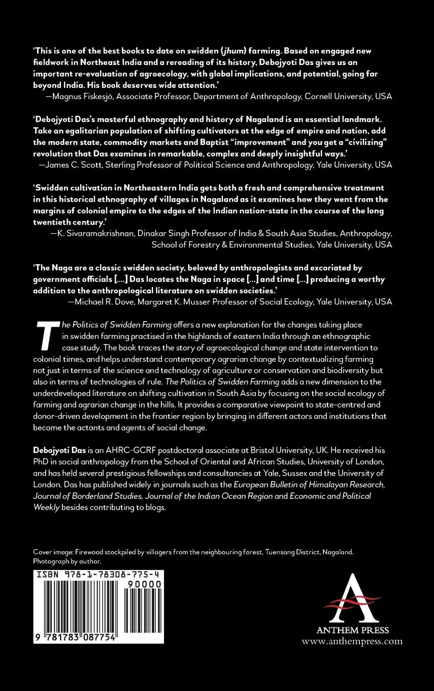 Rückseite: 9781783087754 | The Politics of Swidden farming | Debojyoti Das | Buch | Englisch