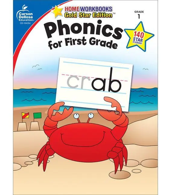 Cover: 9781604187854 | Phonics for First Grade | Carson Dellosa Education | Taschenbuch