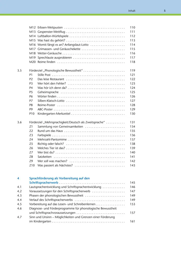 Bild: 9783039767854 | Aktivitäten zur Sprachförderung | 3-6 Jahre Handbuch | Claudia Iven