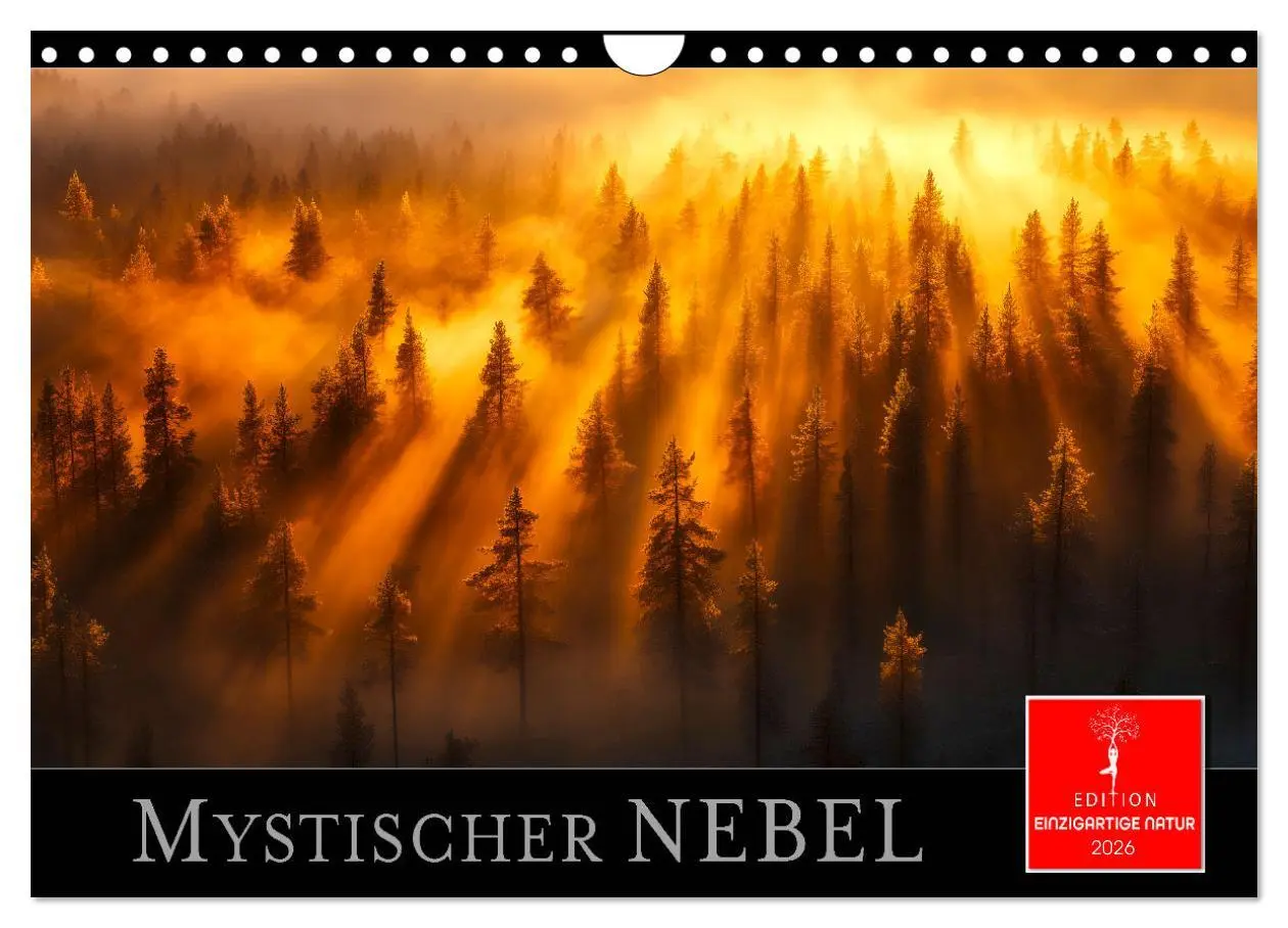 Cover: 9783457307854 | Mystischer Nebel (Wandkalender 2026 DIN A4 quer), CALVENDO...