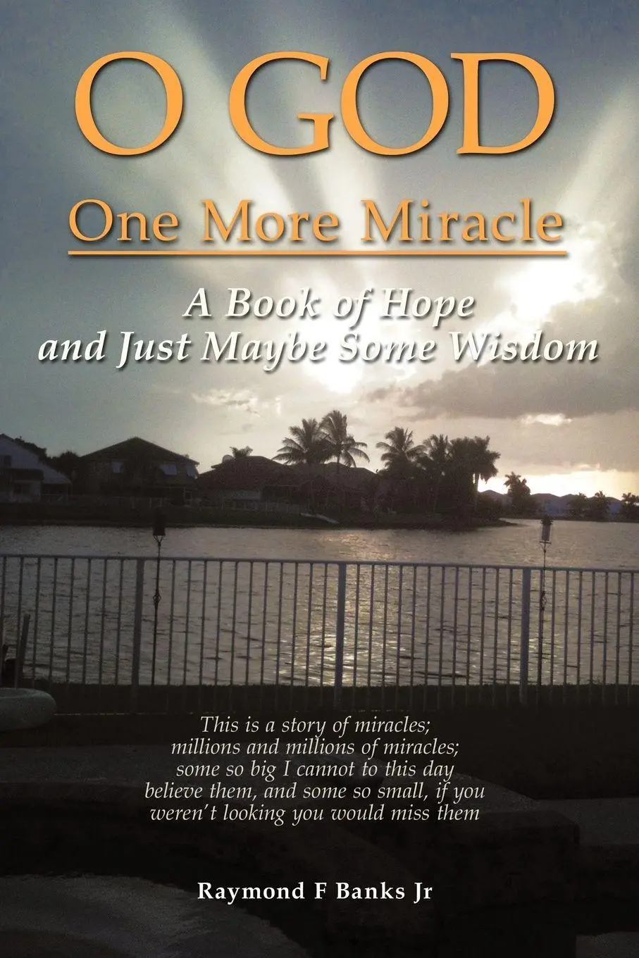 Cover: 9781452097954 | O God One More Miracle | A Book of Hope and Just Maybe Some Wisdom