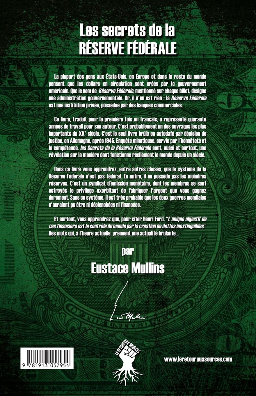 Rückseite: 9781913057954 | Les secrets de la Réserve Fédérale | Nouvelle édition | Mullins | Buch