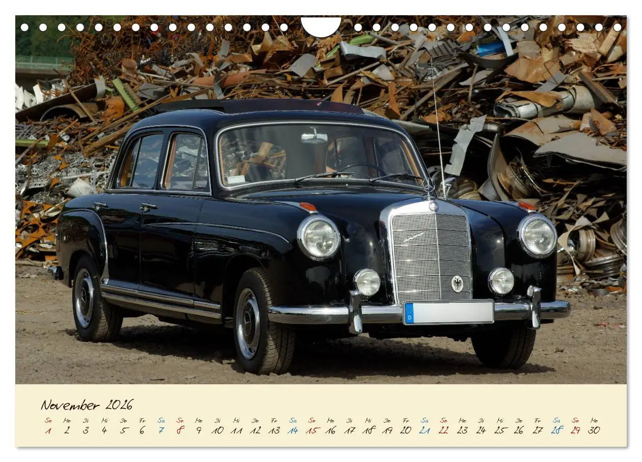 Bild: 9783457917954 | Klassiker mit Stern (Wandkalender 2026 DIN A4 quer), CALVENDO...