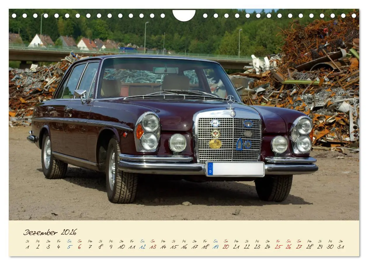 Bild: 9783457917954 | Klassiker mit Stern (Wandkalender 2026 DIN A4 quer), CALVENDO...