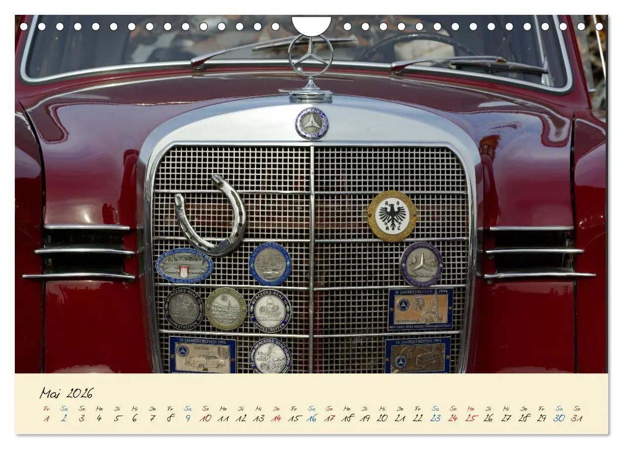 Bild: 9783457917954 | Klassiker mit Stern (Wandkalender 2026 DIN A4 quer), CALVENDO...