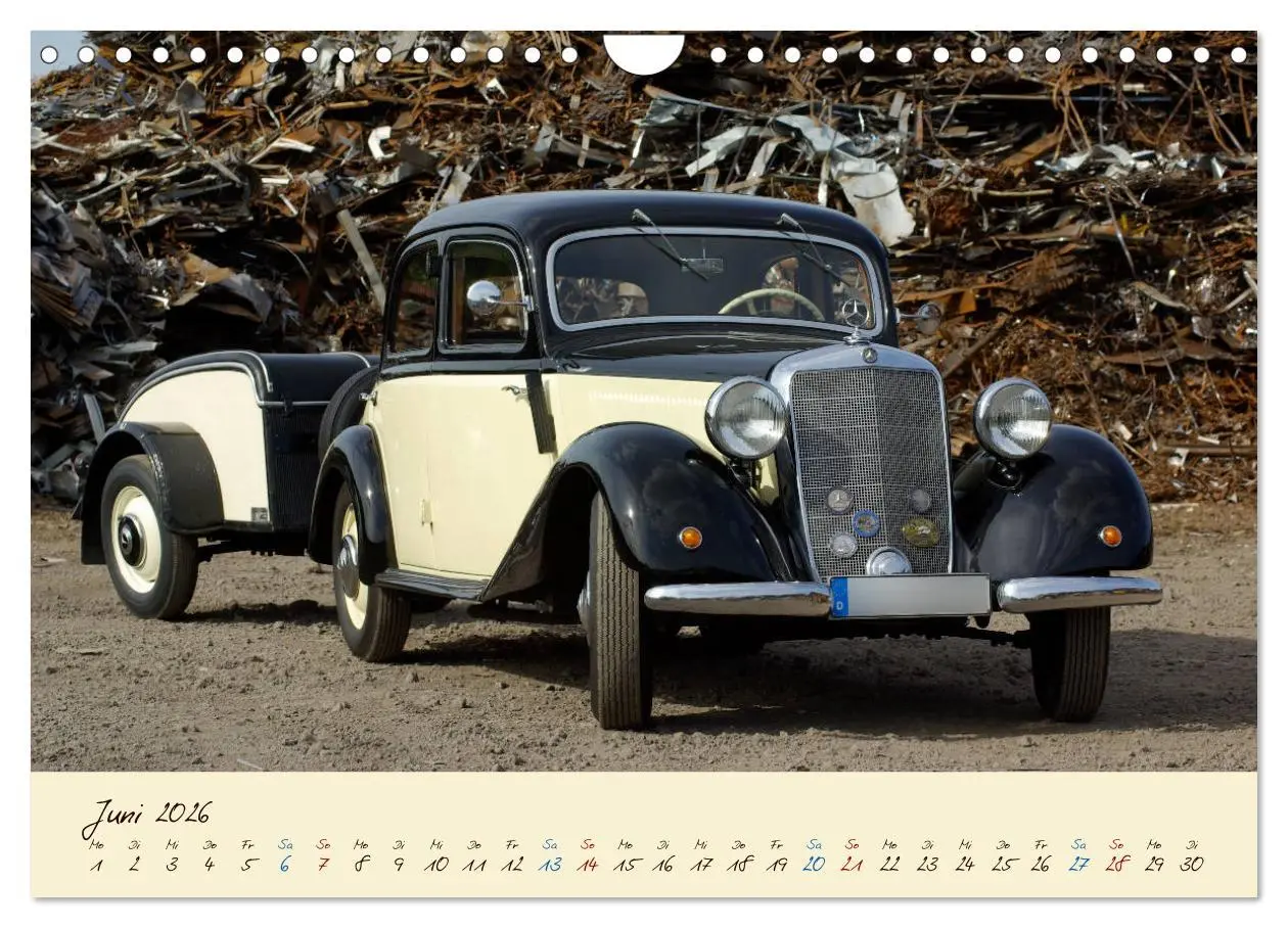 Bild: 9783457917954 | Klassiker mit Stern (Wandkalender 2026 DIN A4 quer), CALVENDO...