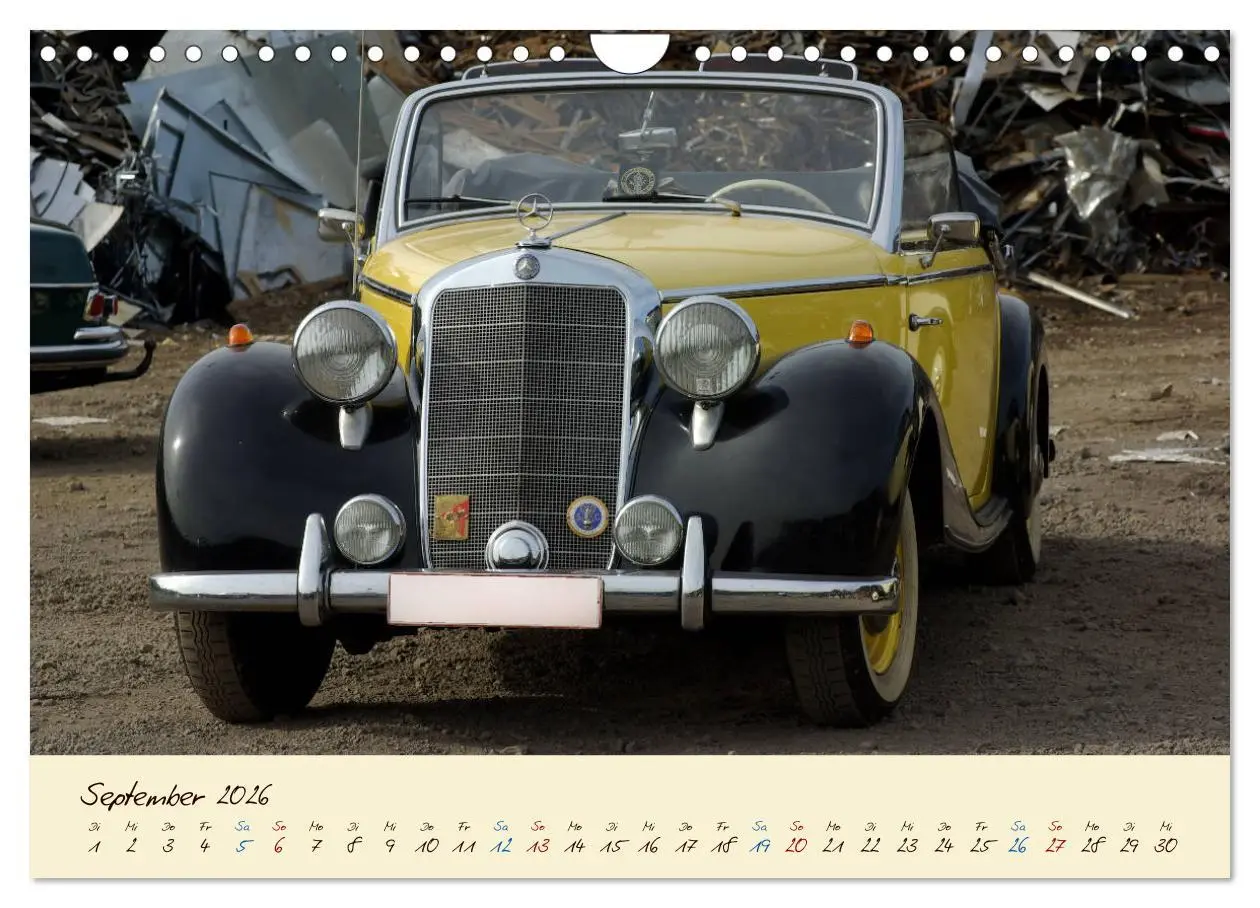 Bild: 9783457917954 | Klassiker mit Stern (Wandkalender 2026 DIN A4 quer), CALVENDO...