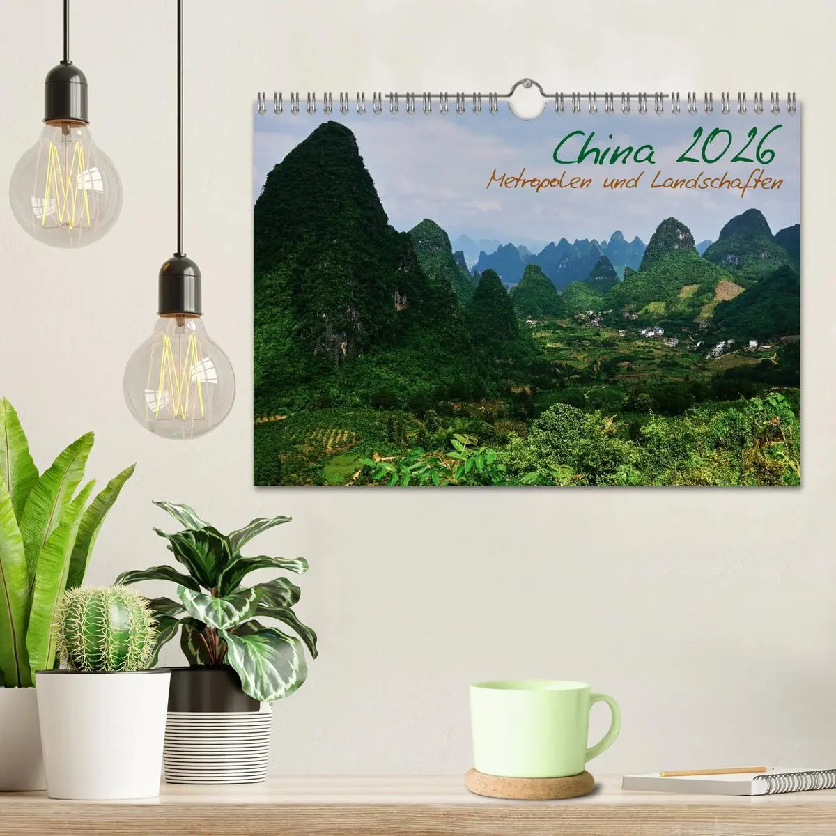 Bild: 9783516007954 | China 2026 - Metropolen und Landschaften (Wandkalender 2026 DIN A4...