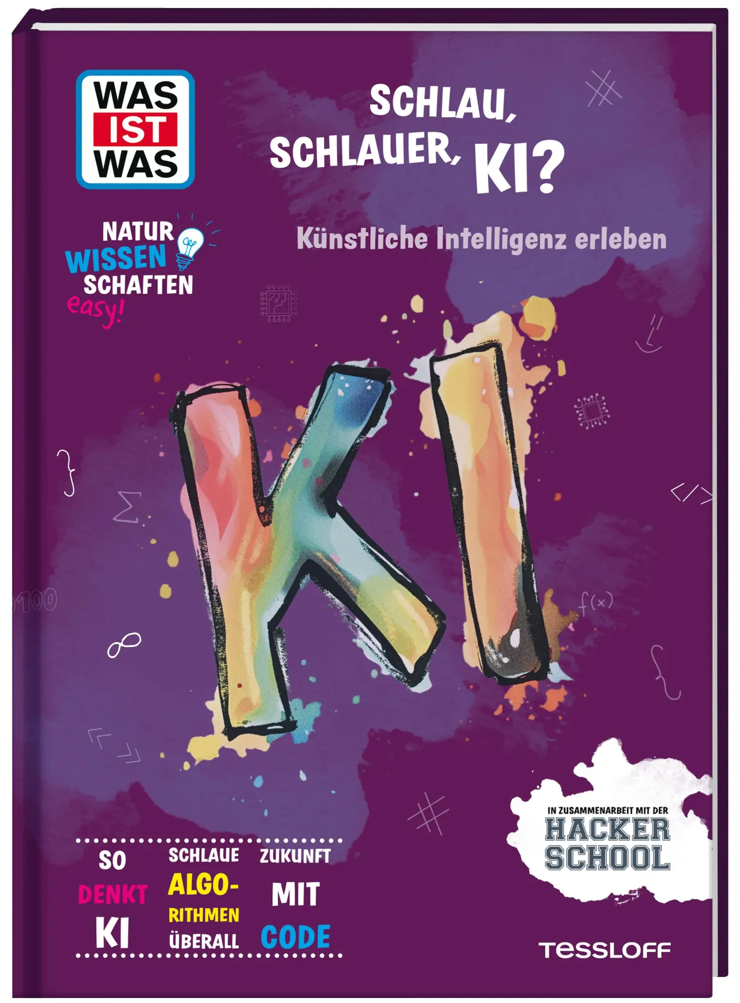 Cover: 9783788677954 | WAS IST WAS Naturwissenschaften easy! Schlau, schlauer, KI?...