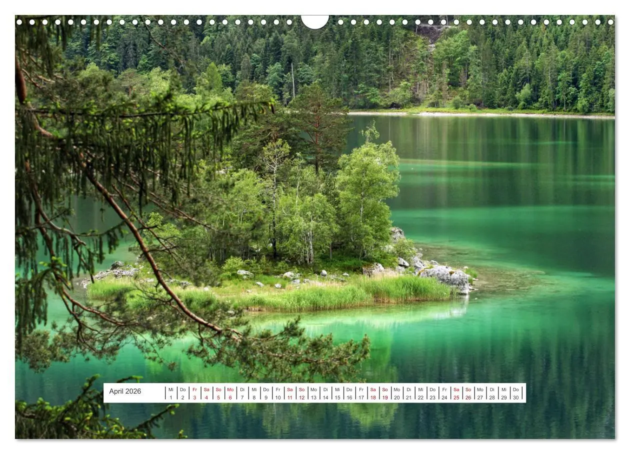 Bild: 9783457598054 | Zauber der Berglandschaft (Wandkalender 2026 DIN A3 quer), CALVENDO...