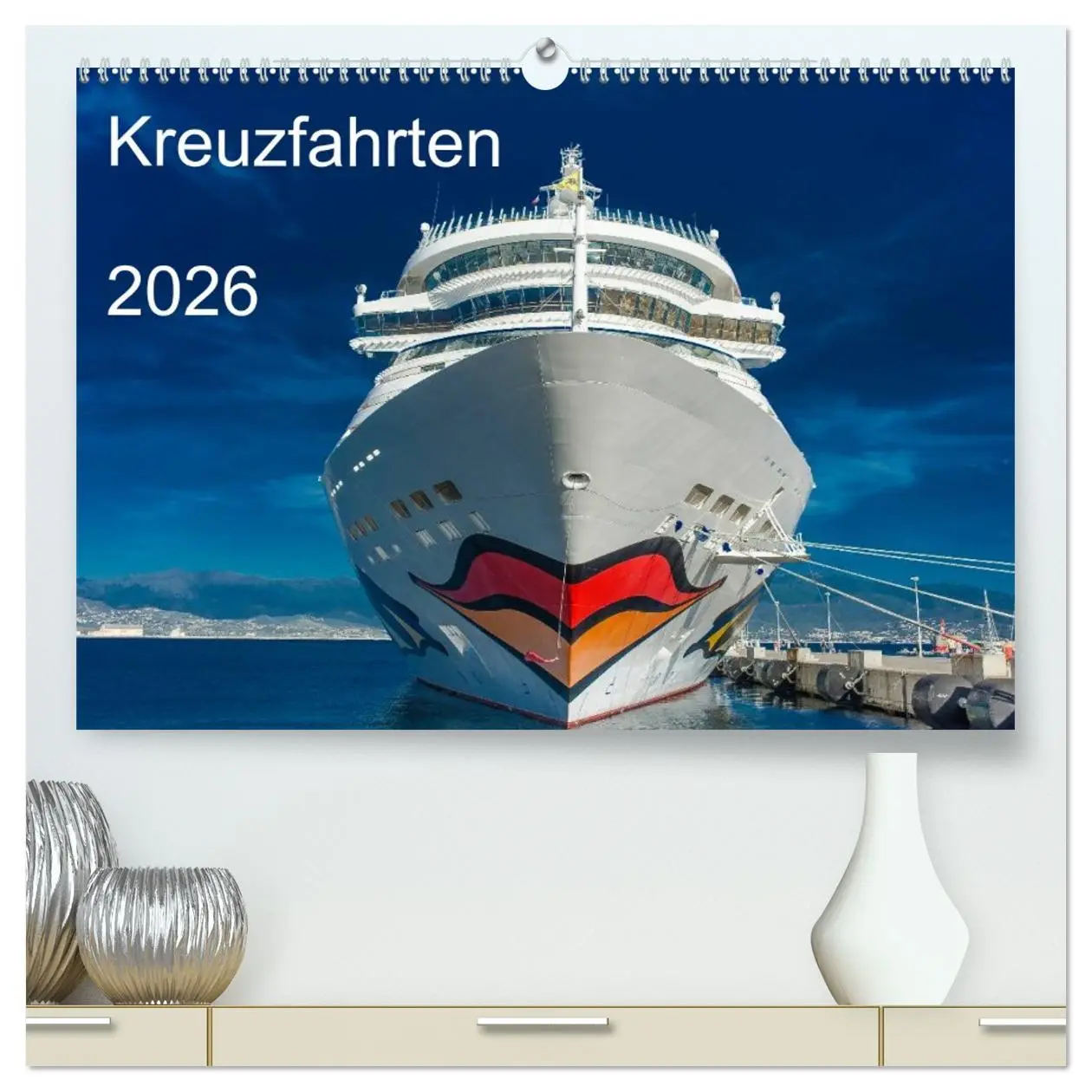 Cover: 9783457978054 | Kreuzfahrten 2026 (hochwertiger Premium Wandkalender 2026 DIN A2...