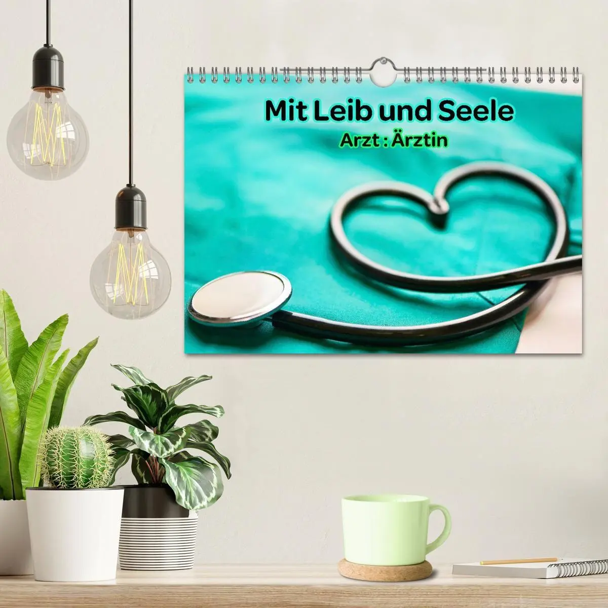 Bild: 9783516688054 | Mit Leib und Seele - Arzt: Ärztin (Wandkalender 2026 DIN A4 quer),...