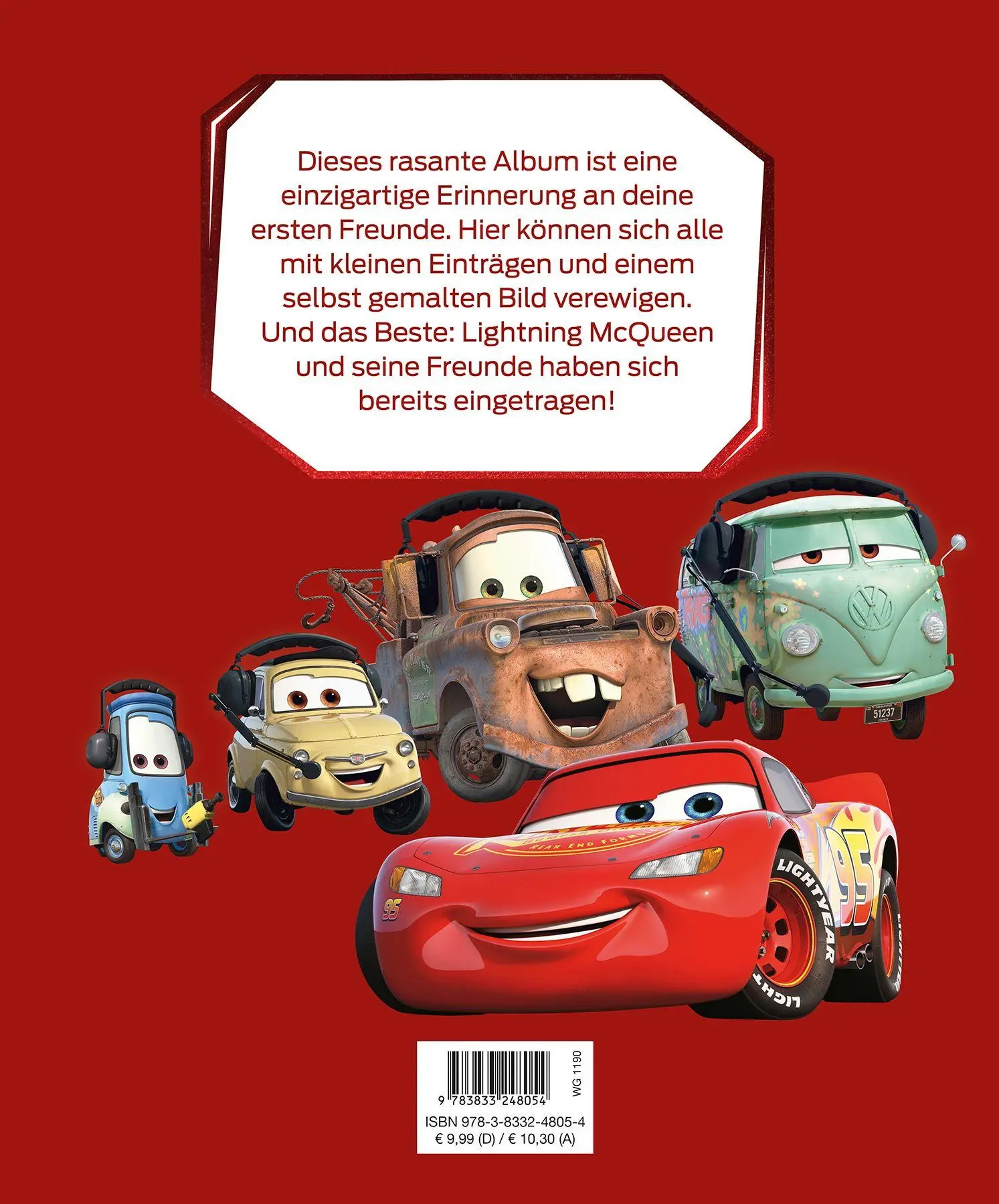 Rückseite: 9783833248054 | Disney Cars: Meine ersten Freunde | Panini | Buch | 64 S. | Deutsch