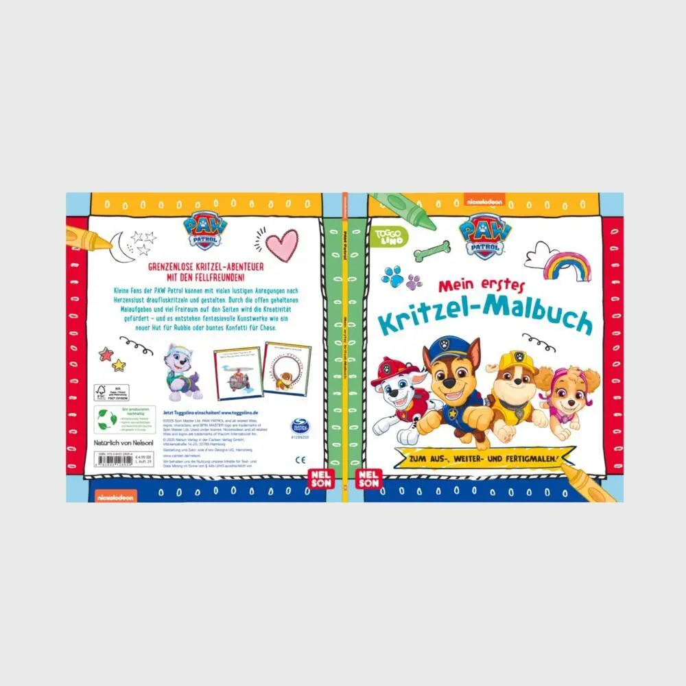 Bild: 9783845128054 | PAW Patrol Kindergartenheft: Mein erstes Kritzel-Malbuch | Taschenbuch