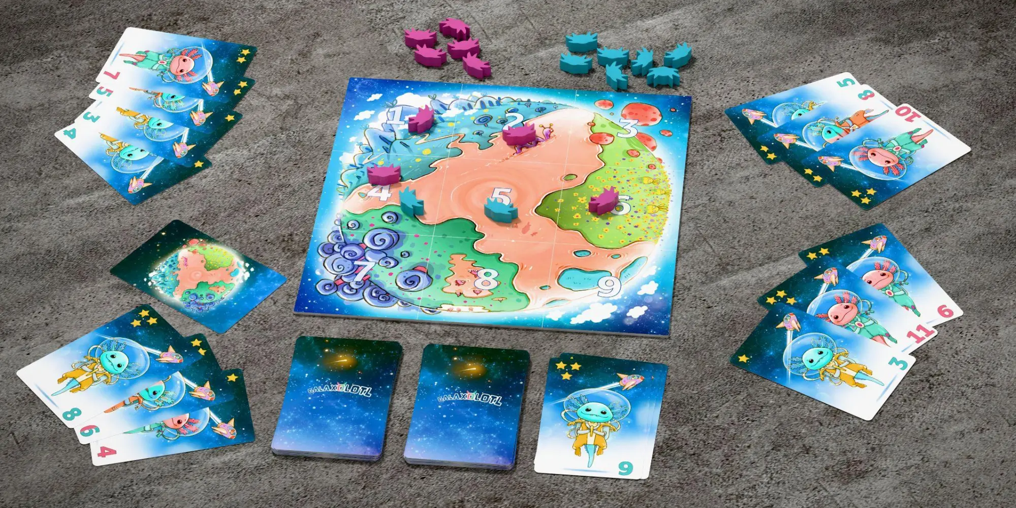 Bild: 4010168288154 | Galaxolotl - No Risk, No Stars! | Spiel | Deutsch | 2025