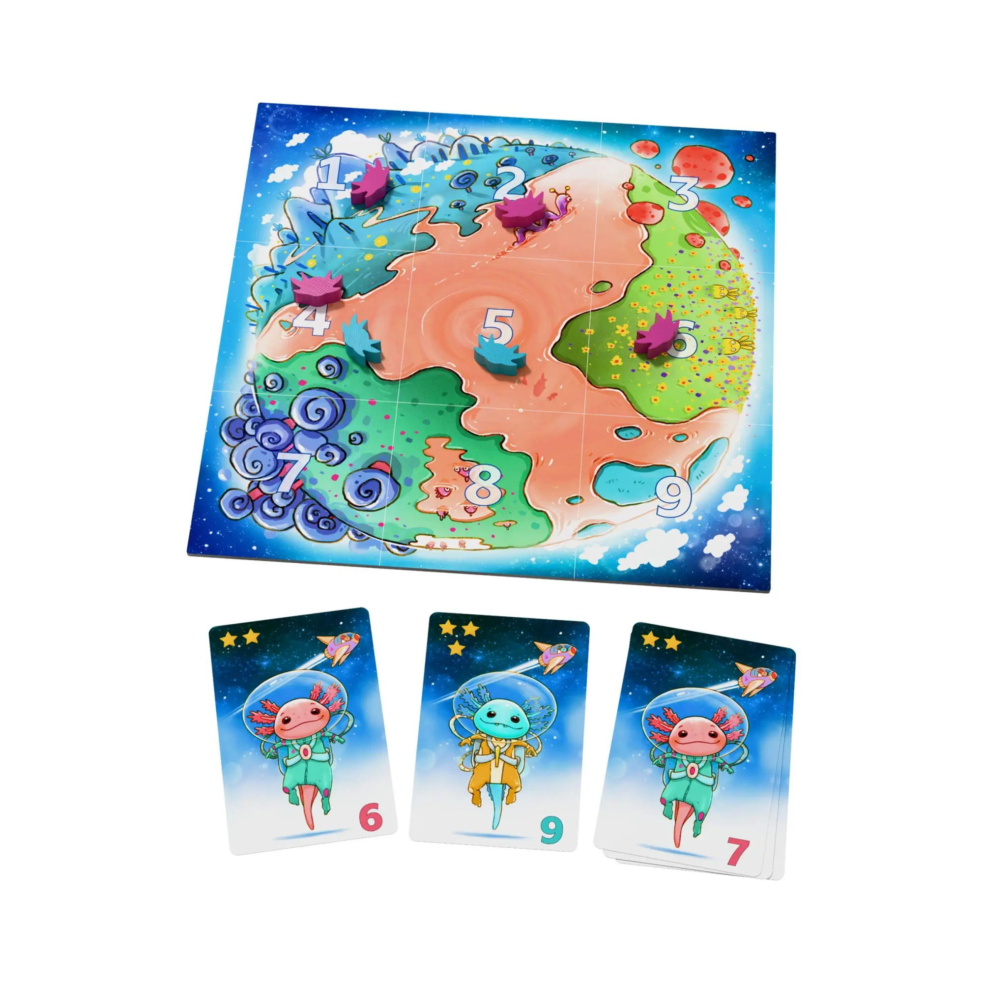 Bild: 4010168288154 | Galaxolotl - No Risk, No Stars! | Spiel | Deutsch | 2025