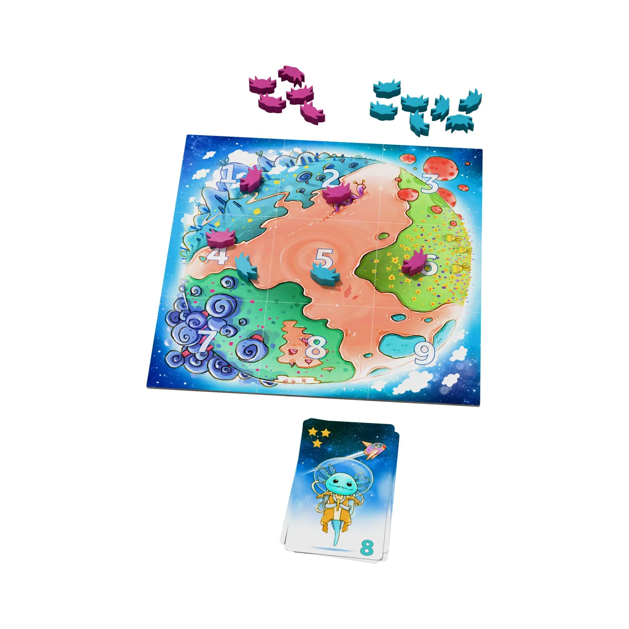 Bild: 4010168288154 | Galaxolotl - No Risk, No Stars! | Spiel | Deutsch | 2025