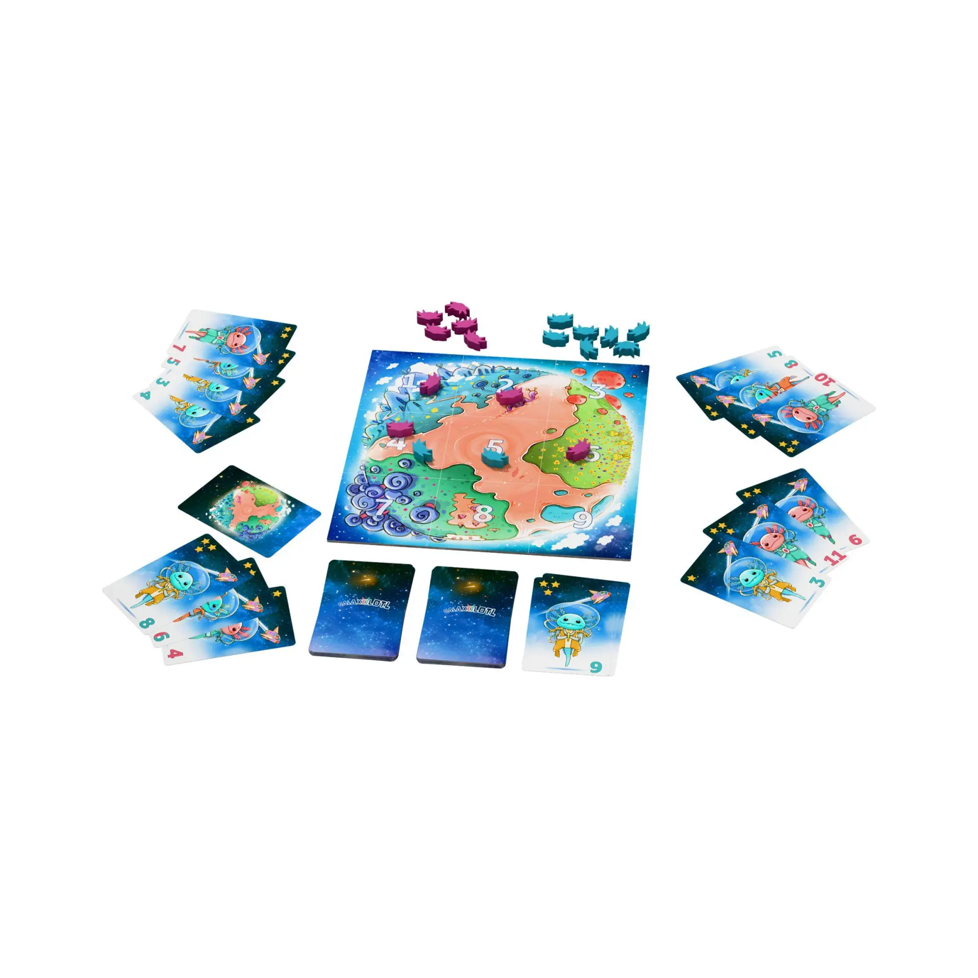 Bild: 4010168288154 | Galaxolotl - No Risk, No Stars! | Spiel | Deutsch | 2025