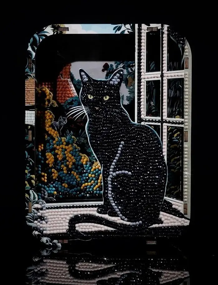 DIAMOND DOTZ - Diamond Painting Box Katze