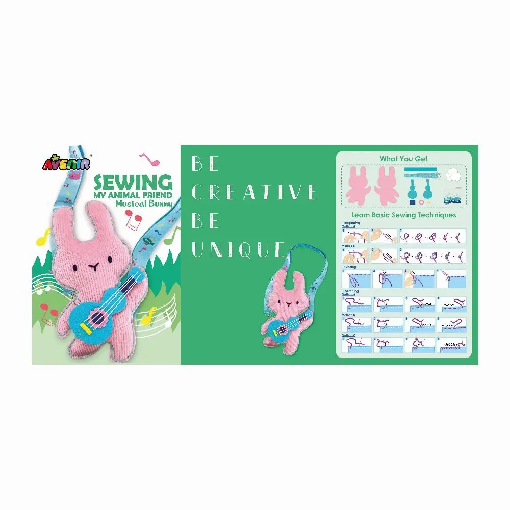 Bild: 6920773318154 | AVENIR,Nähset Umhänger Hase | 6301815 | 2023 | AVENIR