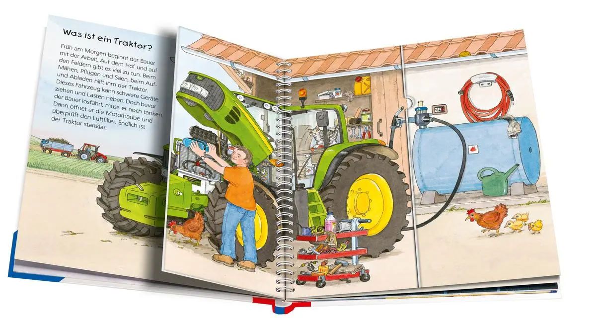 Bild: 9783473328154 | Wieso? Weshalb? Warum? junior, Band 34: Der Traktor | Andrea Erne