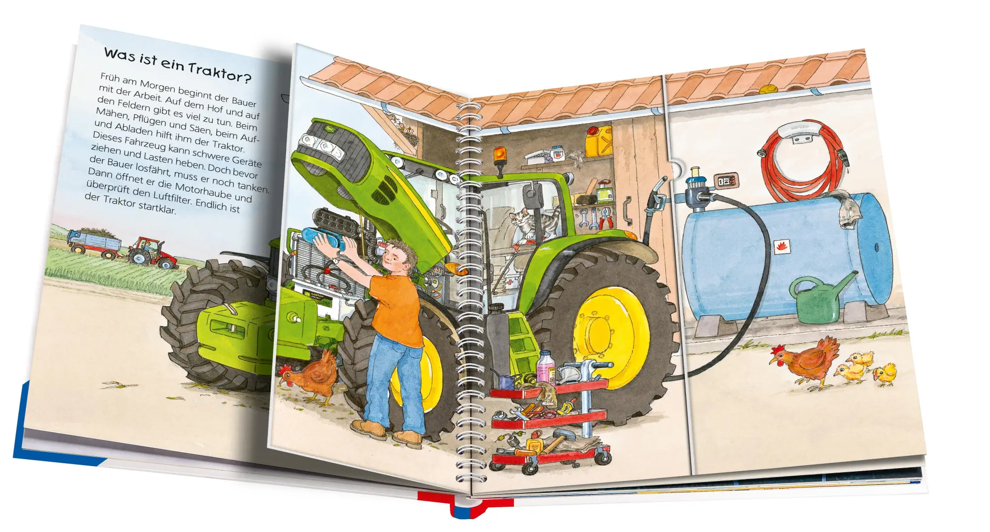 Bild: 9783473328154 | Wieso? Weshalb? Warum? junior, Band 34: Der Traktor | Andrea Erne