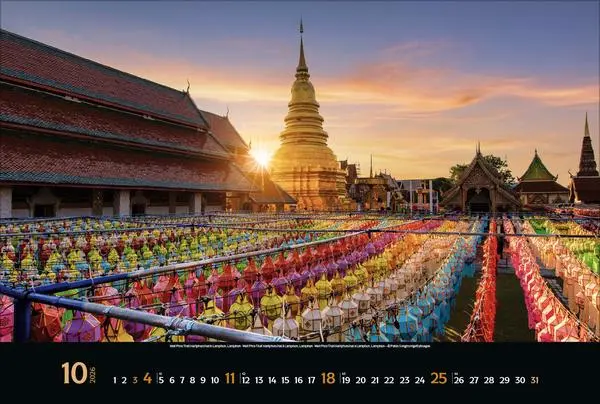 Bild: 9783731888154 | Reiselust Thailand 2026 | Verlag Korsch | Kalender | 14 S. | Deutsch