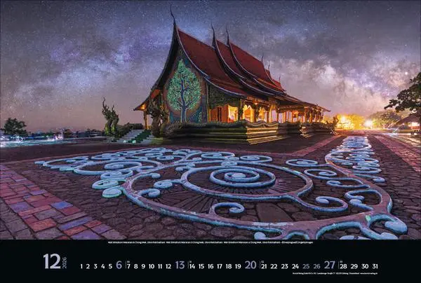 Bild: 9783731888154 | Reiselust Thailand 2026 | Verlag Korsch | Kalender | 14 S. | Deutsch