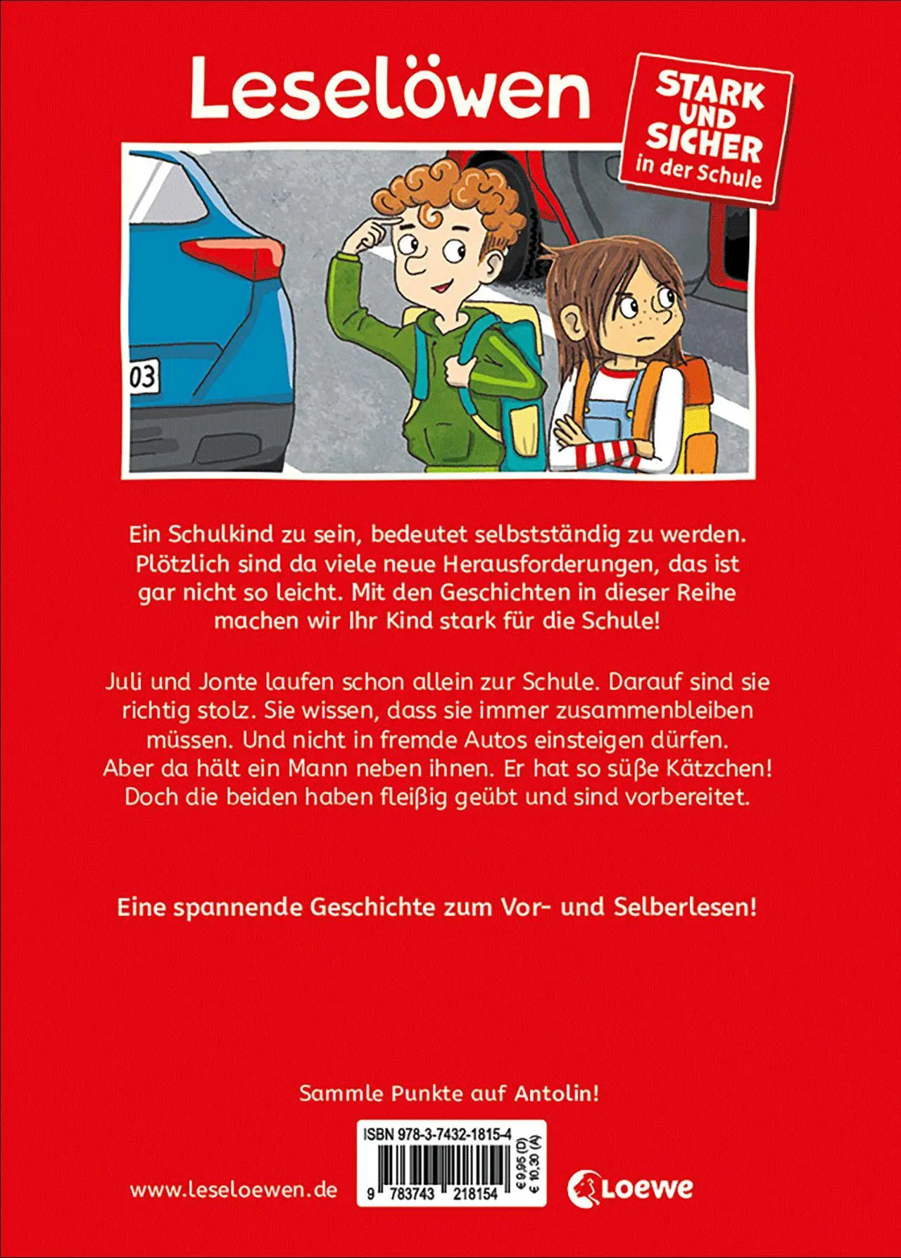 Bild: 9783743218154 | Leselöwen - stark und sicher in der Schule - Ich steige nicht in...