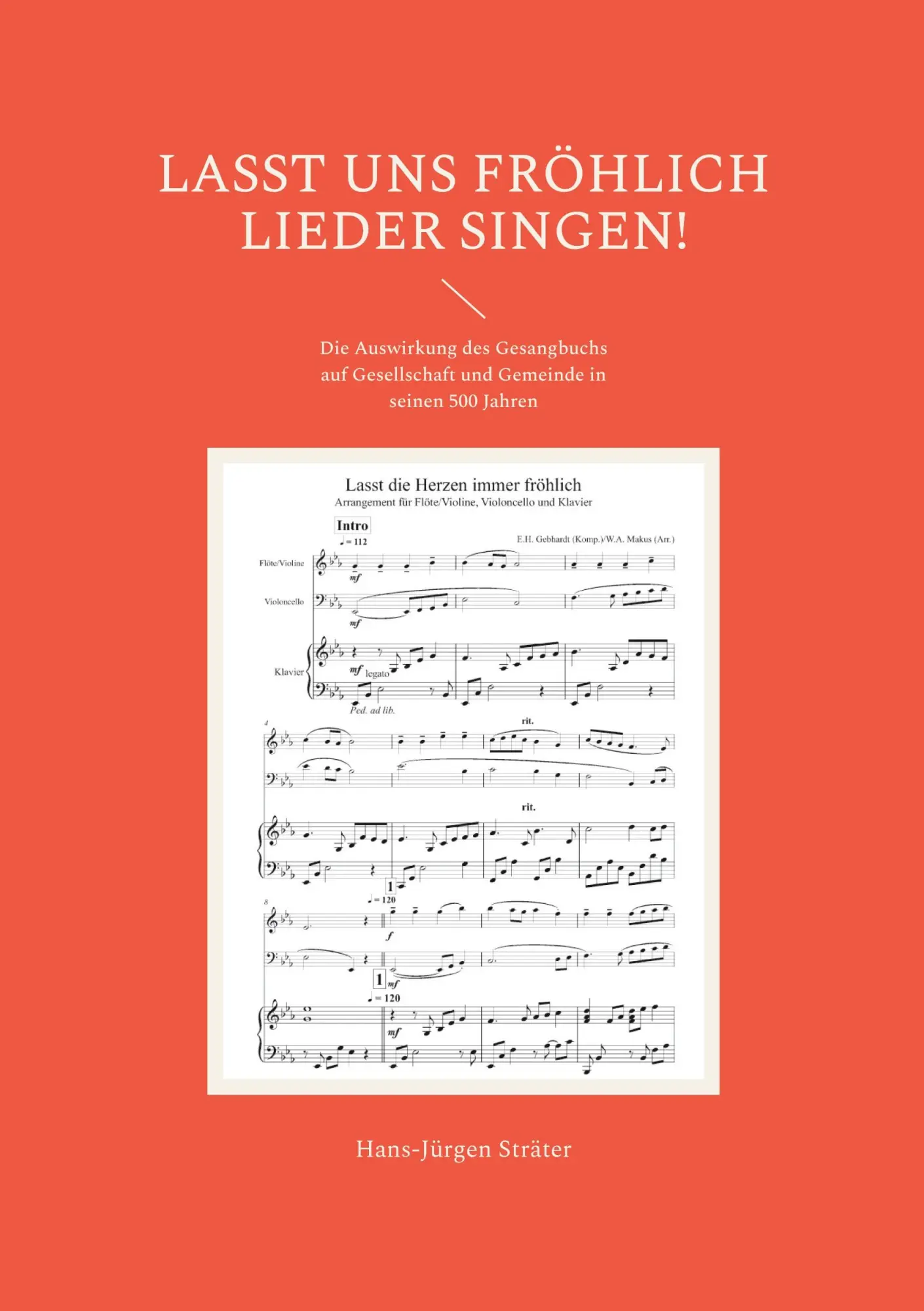 Cover: 9783758308154 | Lasst uns fröhlich Lieder singen! | Hans-Jürgen Sträter | Taschenbuch