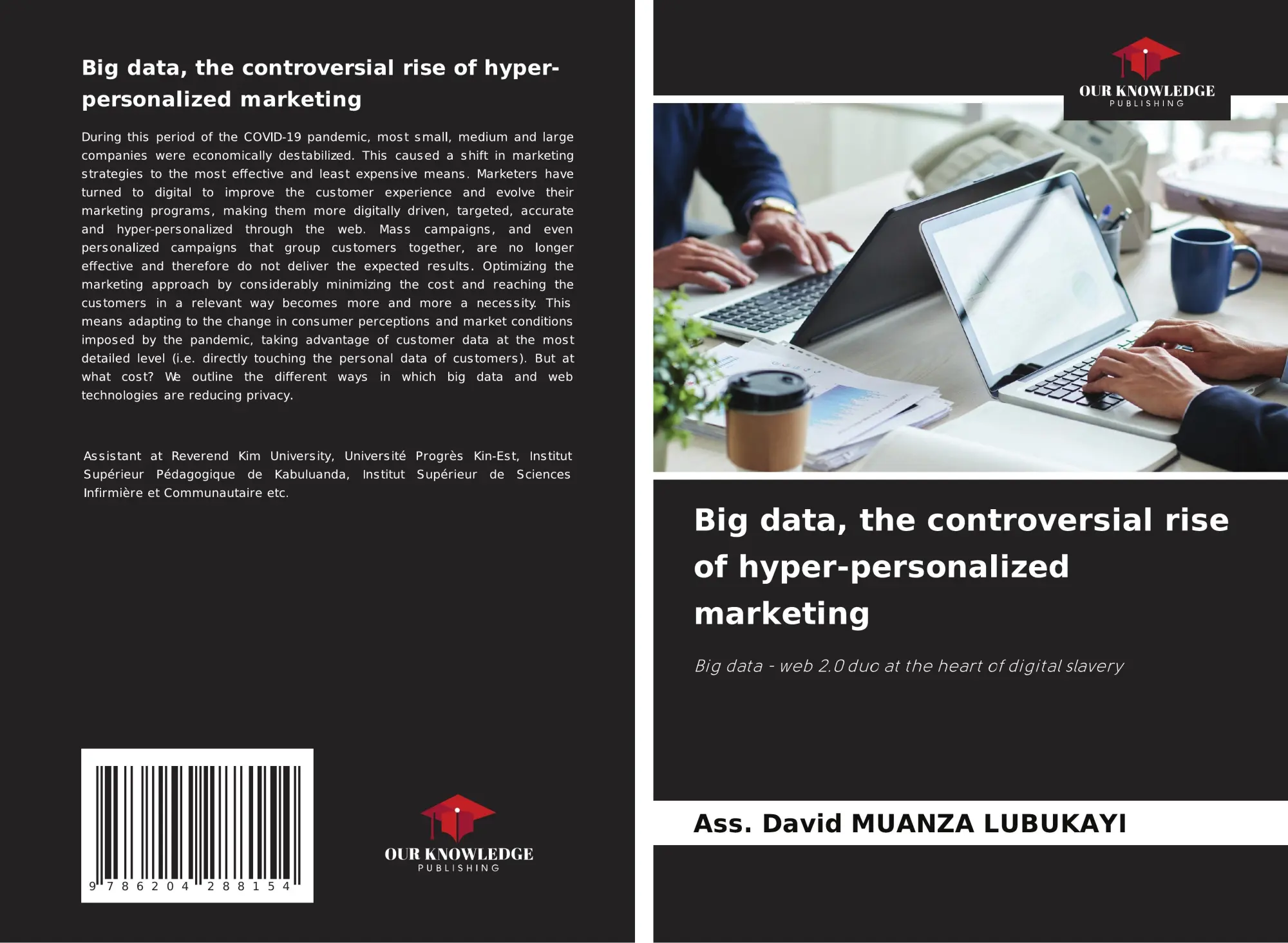 Cover: 9786204288154 | Big data, the controversial rise of hyper-personalized marketing