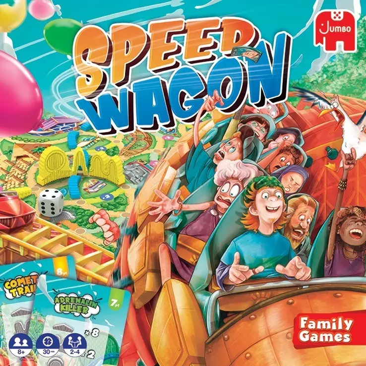 Cover: 8710126198254 | Speedwagon (Spiel) | Spiel | 19825 | 2021 | Jumbo Spiele