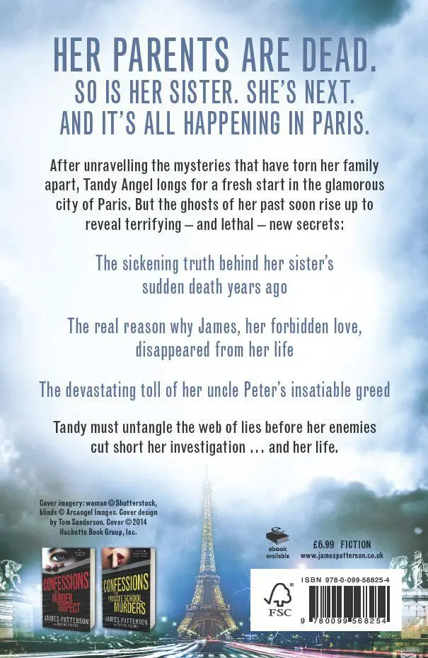 Rückseite: 9780099568254 | Confessions: The Paris Mysteries | (Confessions 3) | James Patterson