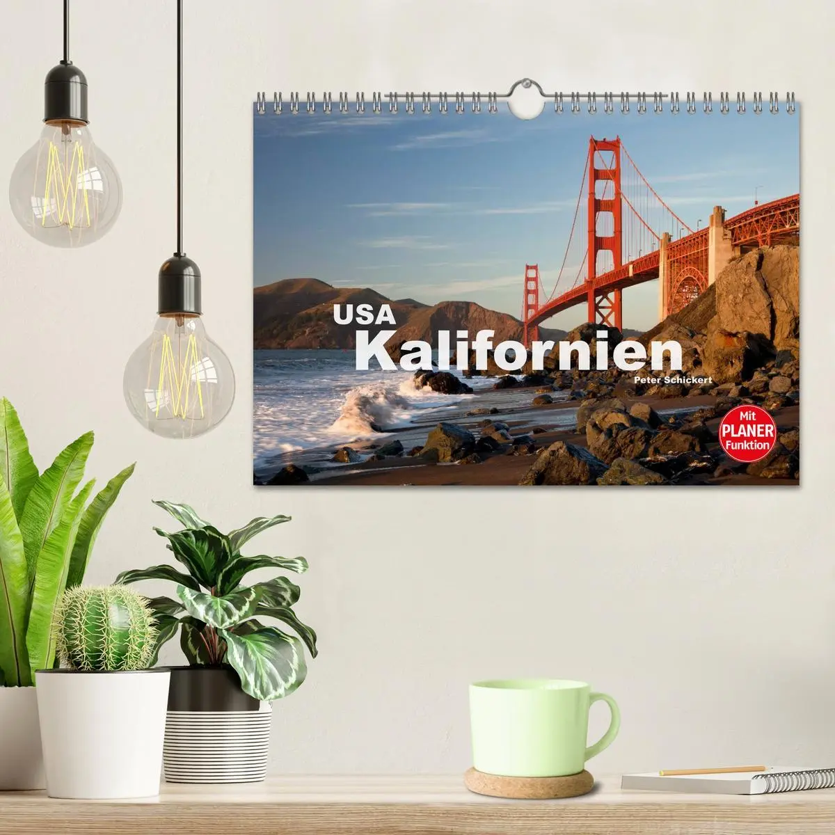 Bild: 9783457958254 | Kalifornien USA (Wandkalender 2026 DIN A4 quer), CALVENDO...